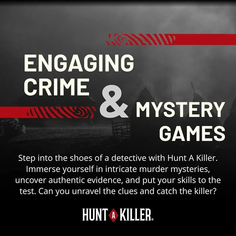 Hunt A Killer Game - The Moon Summit Mystery Full Set 1-6 - COMPLETE!